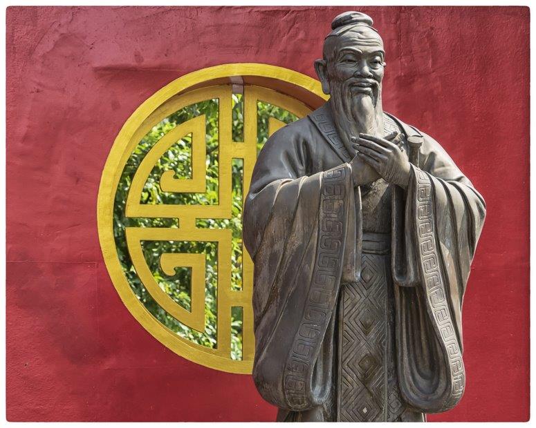 Confucius en Chine, Corée, Japon
